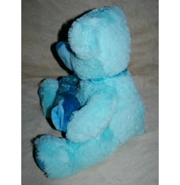 Large Blue Love Bear with Candy