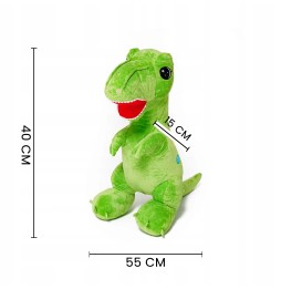 Green Plush Dinosaur Edi 55 cm