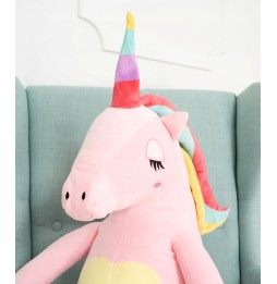 Pluszowy jednorożec Felix 120 cm w różu