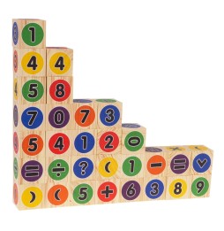 Math Blocks Set - Educational Toy for Kids