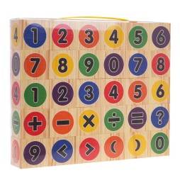 Math Blocks Set - Educational Toy for Kids