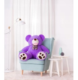 Large Plush Bear Amigo 140cm Purple