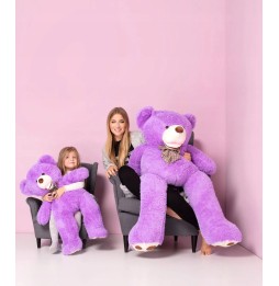 Large Plush Bear Amigo 140cm Purple