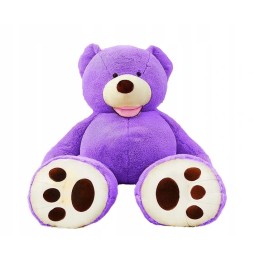 Large Plush Bear Amigo 140cm Purple