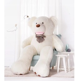 Duży miś pluszowy Amigo 220 cm biały