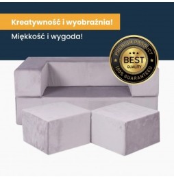 Meowbaby sofa dziecięca - wygoda i styl dla dzieci