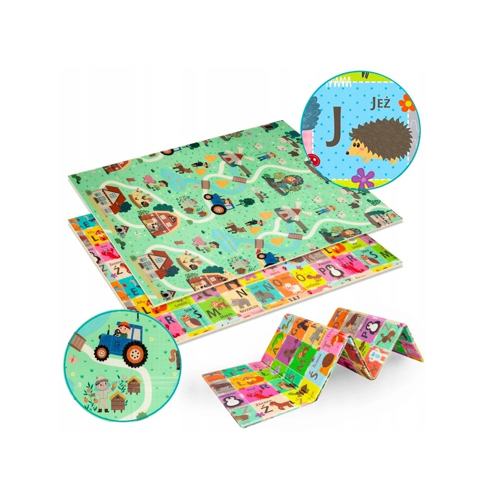 Double-Sided Educational Mat Humbi