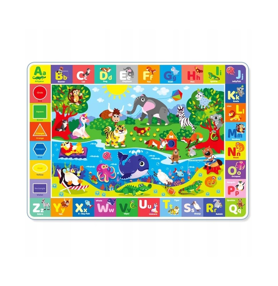 Plush ABC Play Mat for Infants