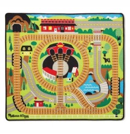 Dywan mata edukacyjna kolej Melissa And Doug