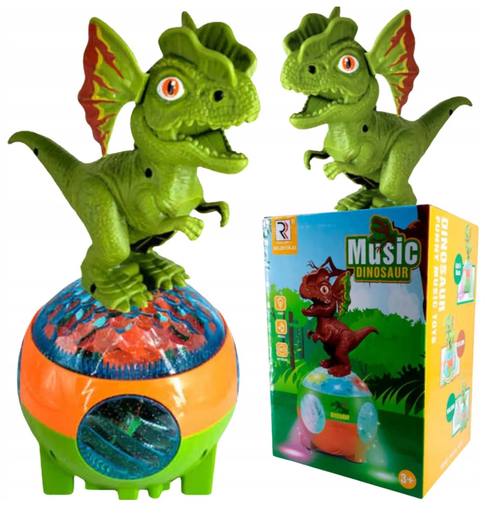 Interactive Dinosaur Music Box for Kids