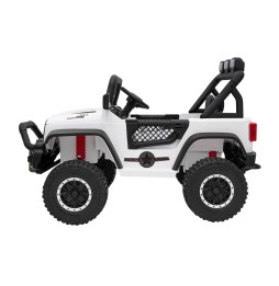 Geoland Power Off-Road Car for 2 Kids, White