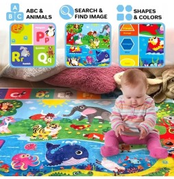 Plush ABC Play Mat for Infants