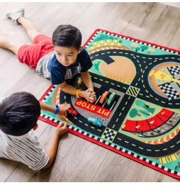 Educational Play Mat Rug Train Melissa And Doug