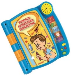 Edukacyjna książeczka Smily Play na baterie