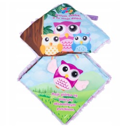 Plush Book Owl Jolly Baby