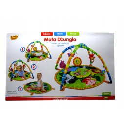 Jungle Mat with Arch and Toys