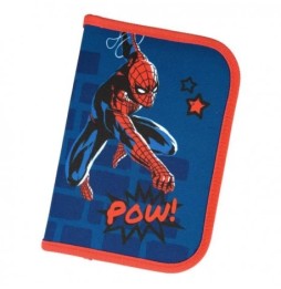 Spider-Man Pencil Case with Supplies for Kids