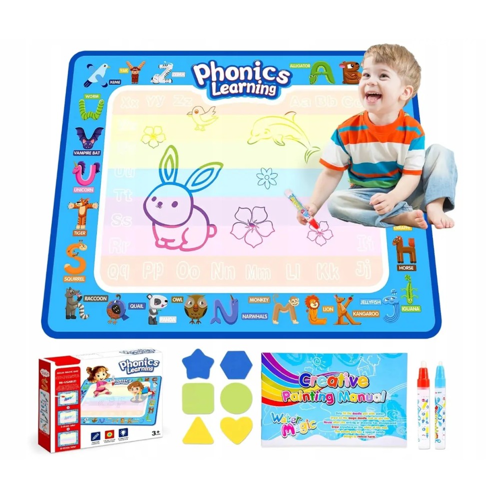 Educational Water Drawing Mat for Kids