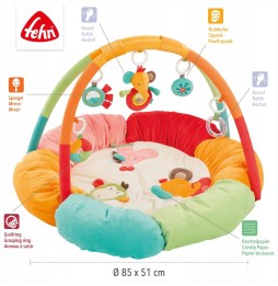 Fehn Safari Educational Play Mat for Infants