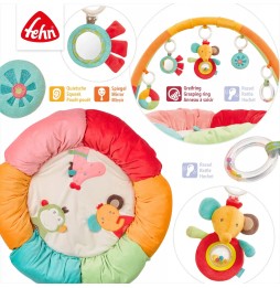 Fehn Safari Educational Play Mat for Infants