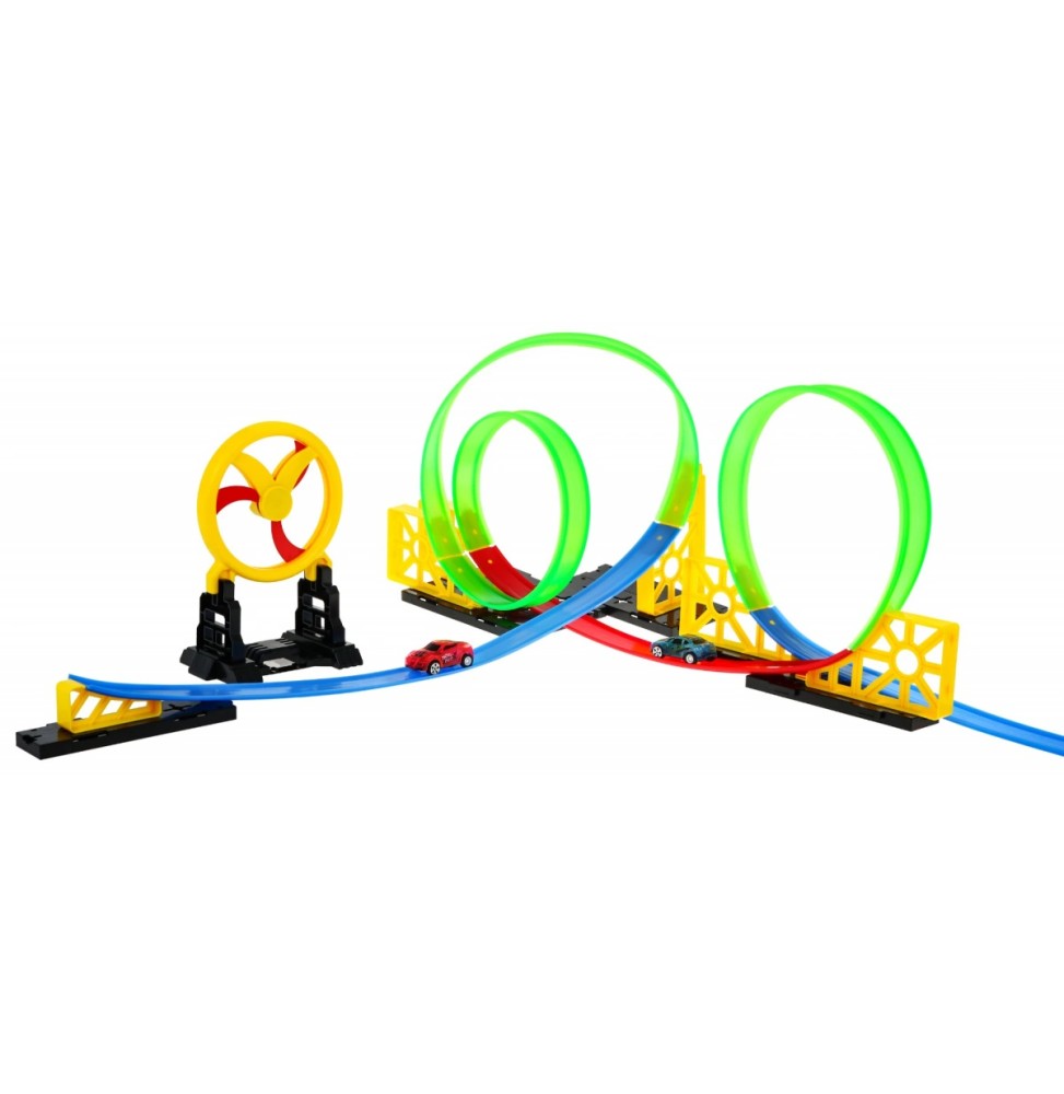 Race Track for Kids 3+ with LED Cars