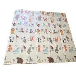 Reversible Educational Mat for Kids 197x147 cm