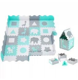 Moby System Puzzle Mat for Kids 150x150 cm