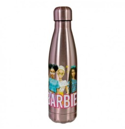 Butelka termiczna z motywem Barbie, 450 ml, różowy