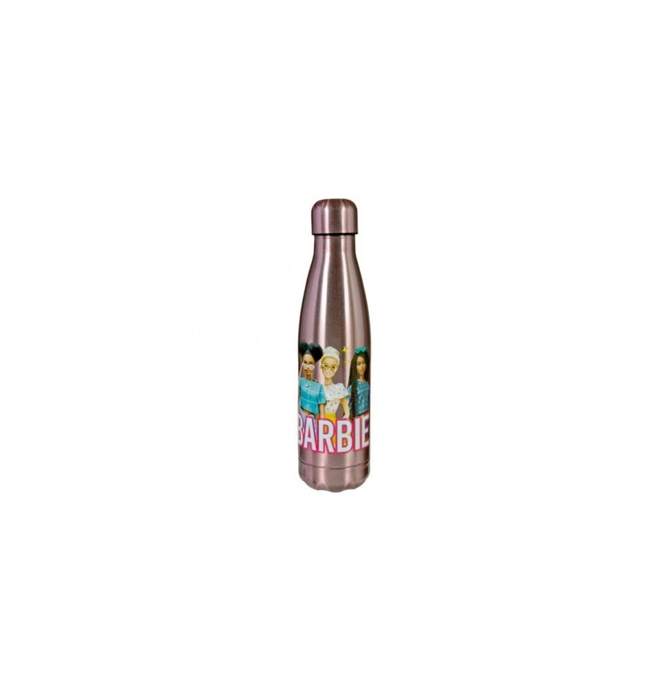 Butelka termiczna z motywem Barbie, 450 ml, różowy