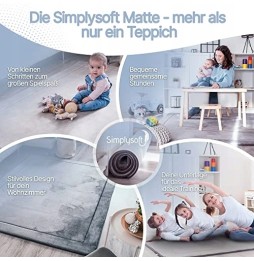 Simplysoft Crawling Mat 150x200 cm BPA Free