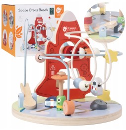 Montessori Classic World Rocket Maze Toy