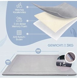 Simplysoft Crawling Mat 150x200 cm BPA Free