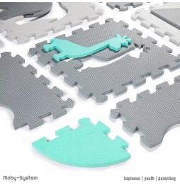 Moby System Puzzle Mat for Kids 150x150 cm