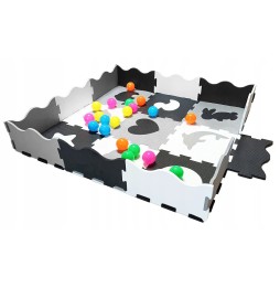 Mata piankowa puzzle XXL dla dzieci