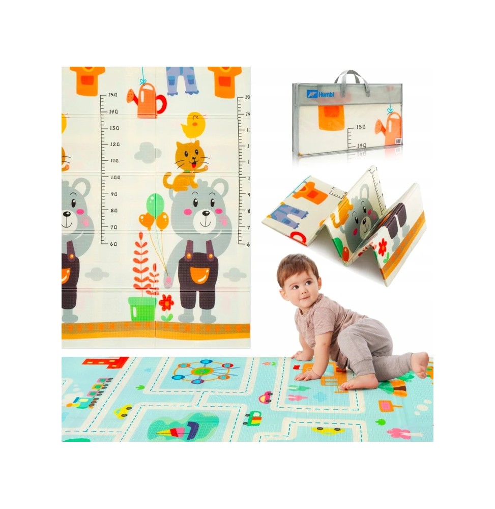 Double-sided Educational Mat Happy Kiddo