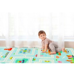 Double-sided Educational Mat Happy Kiddo