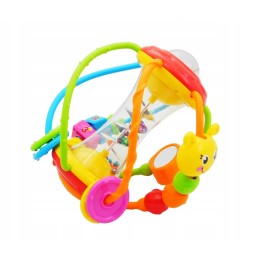 Hola Large Colorful Sensory Rattle Ball