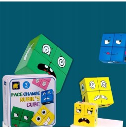 Wooden Emotion Blocks for Kids