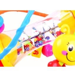 Hola Large Colorful Sensory Rattle Ball