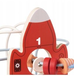 Montessori Classic World Rocket Maze Toy