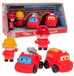 Firefighter Toy Set for Kids Over 3 Years Old