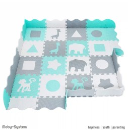 Moby System Mata Puzzle Dla Dzieci 150x150 cm