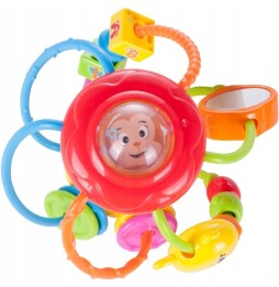 Hola Large Colorful Sensory Rattle Ball