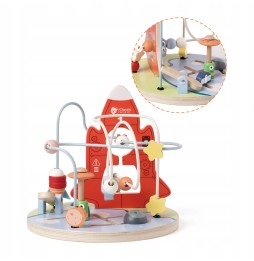 Montessori Classic World Rocket Maze Toy