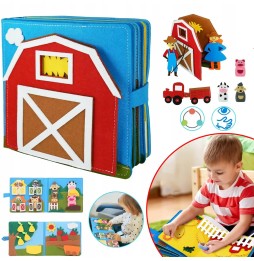 Montessori Felt Book for Kids