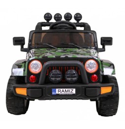 Auto terenowe 4WD dla dzieci z pilotem i audio LED