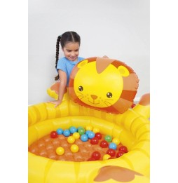 Bestway inflatable kids pool lion +50 balls