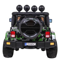 4WD Off-Road Car for Kids with Remote and LED Audio