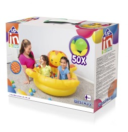 Bestway inflatable kids pool lion +50 balls