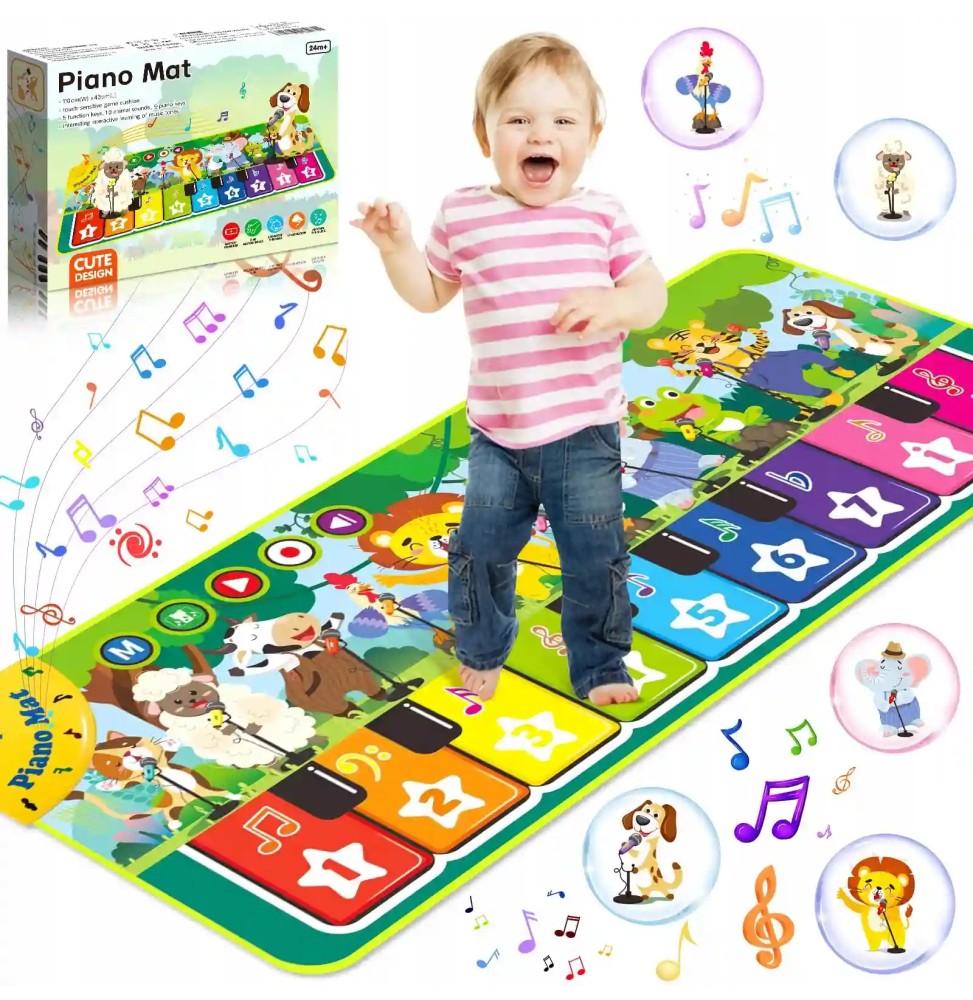 BBLTIFF Musical Mat for Kids 1+